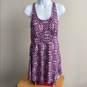 Denim and Co. Handkerchief Hem Swim Suit Dress Size 12